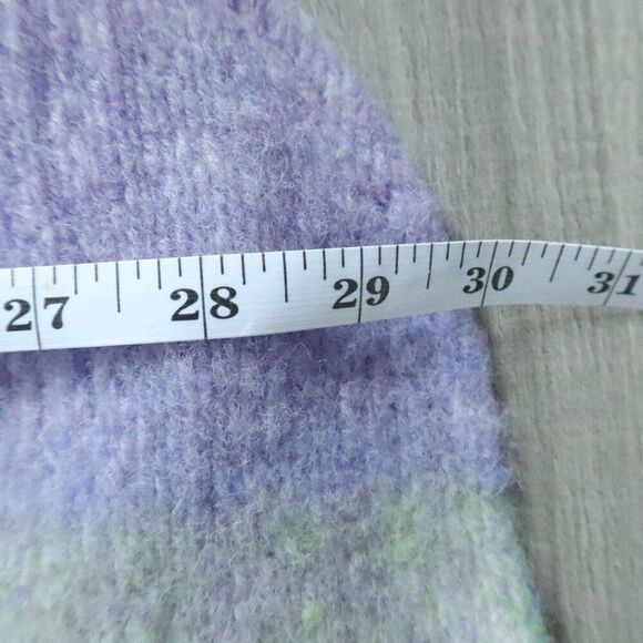 ARITZIA WILFRED THE GANNA shirt jacket purple plaid wool pockets M preppy fall - Picture 9 of 10